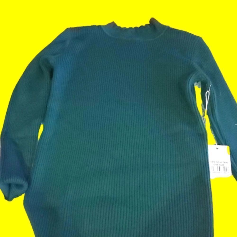 YUNA SWEATER Crewneck Forrest Green 💚 nwt